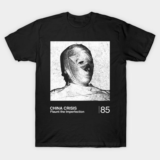 China Crisis / Minimalist Graphic Design Fan Artwork T-Shirt by saudade